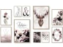 homestyle-accessoires Poster Bilderwand Set 10 St. Modern Bild 2