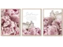 homestyle-accessoires Poster Bilderset ZUHAUSE IST WO DIE LIEBE WOHNT 3er-Set Bild 2