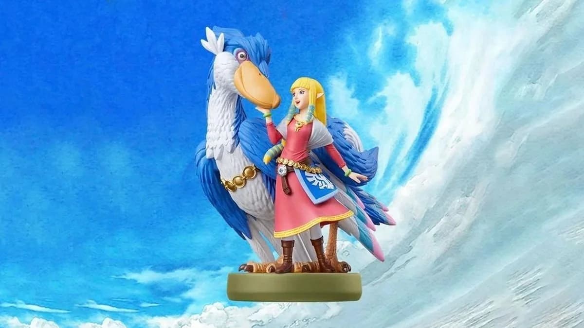 Nintendo amiibo Zelda & Wolkenvogel Loftwing Legend of Zelda Collection Switch - Bild 3