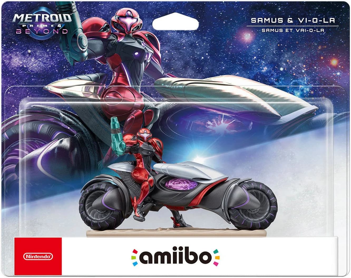Nintendo Switch Samus Aran Vi-O-La Figur Metroid Prime 4 - Bild 2