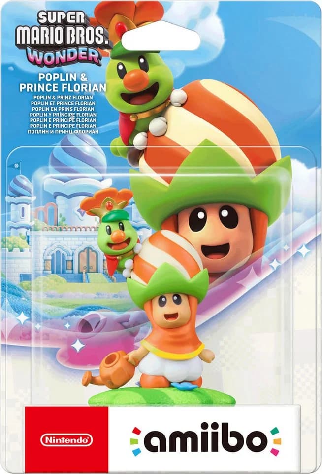 Nintendo Switch Spielfigur amiibo Poplin & Prinz Florian Bunt - Bild 2