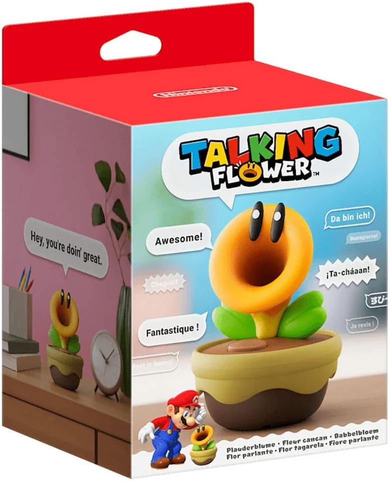 Nintendo Switch Spielfigur Plauderblume Bunt - Bild 2