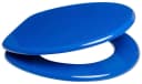 Sanilo WC-Sitz Basic Blau Oval MDF Bild 1