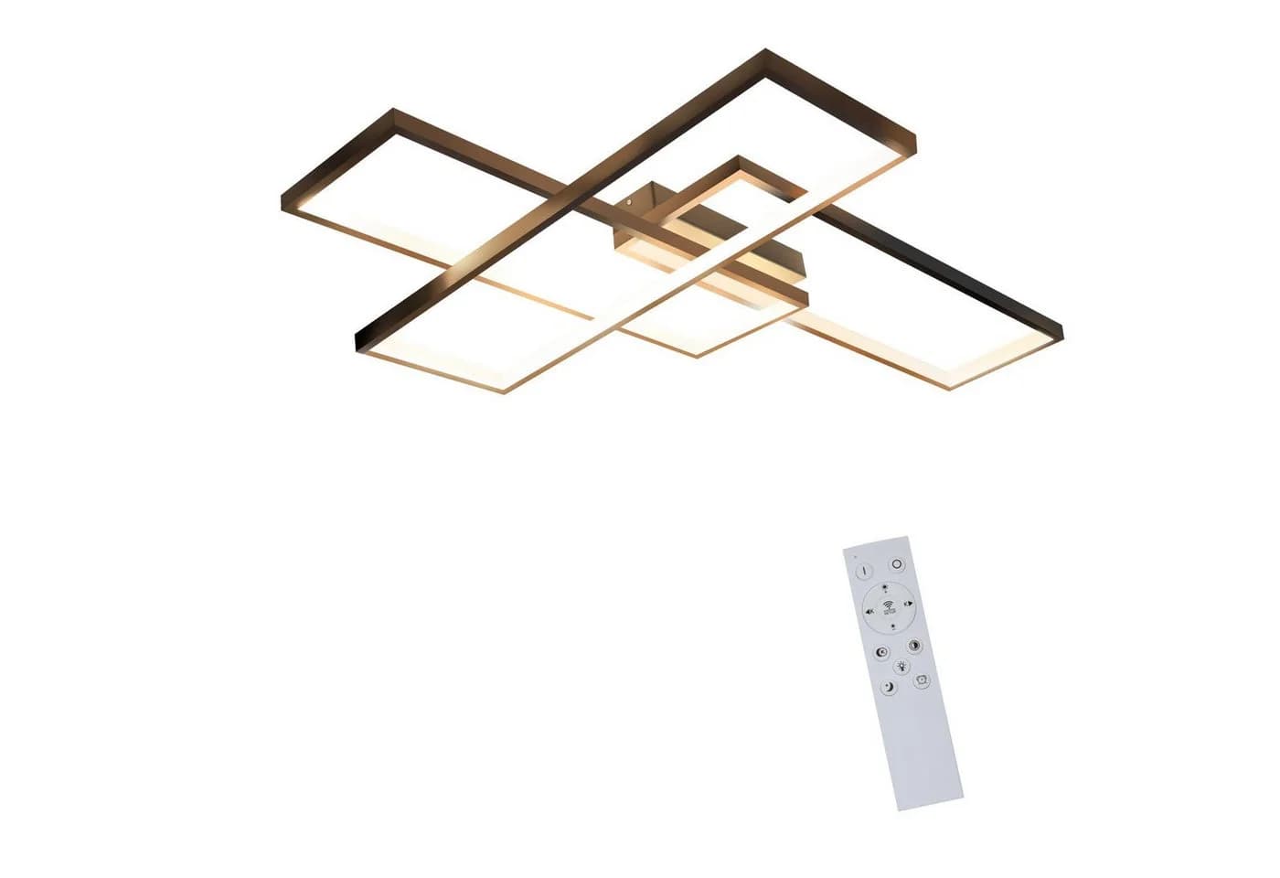 ZMH LED Deckenleuchte Modern Geometrisch Wandlampe Multifunktional Dimmbar