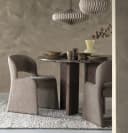 LEVEN Esstisch Lerida Marmor Mangoholz Rund Hotel-Chic Bild 4