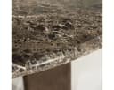 LEVEN Esstisch Lerida Marmor Mangoholz Rund Hotel-Chic Bild 5