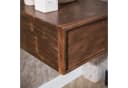 LEVEN Lifestyle Nachttisch FAME 2er Set schwebend massiv Akazienholz braun Bild 4