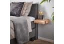 Maison ESTO Nachttisch 2er Set Baumstamm-Optik Akazienholz Bild 5