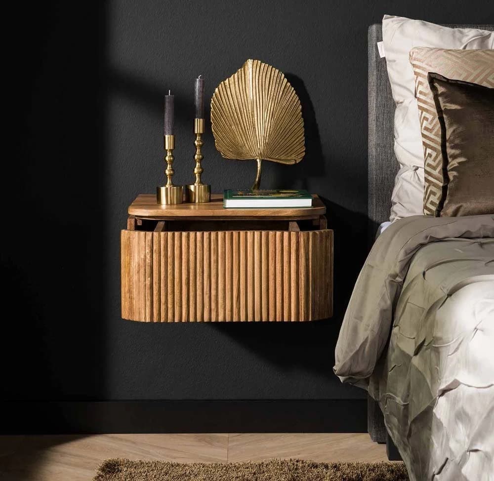 Maison ESTO Nachttisch SWELL Mangoholz