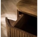 Maison ESTO Nachttisch SWELL Mangoholz Bild 3
