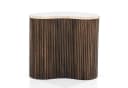 LEVEN Lifestyle Couchtisch LARIE Travertin Holz Bild 4