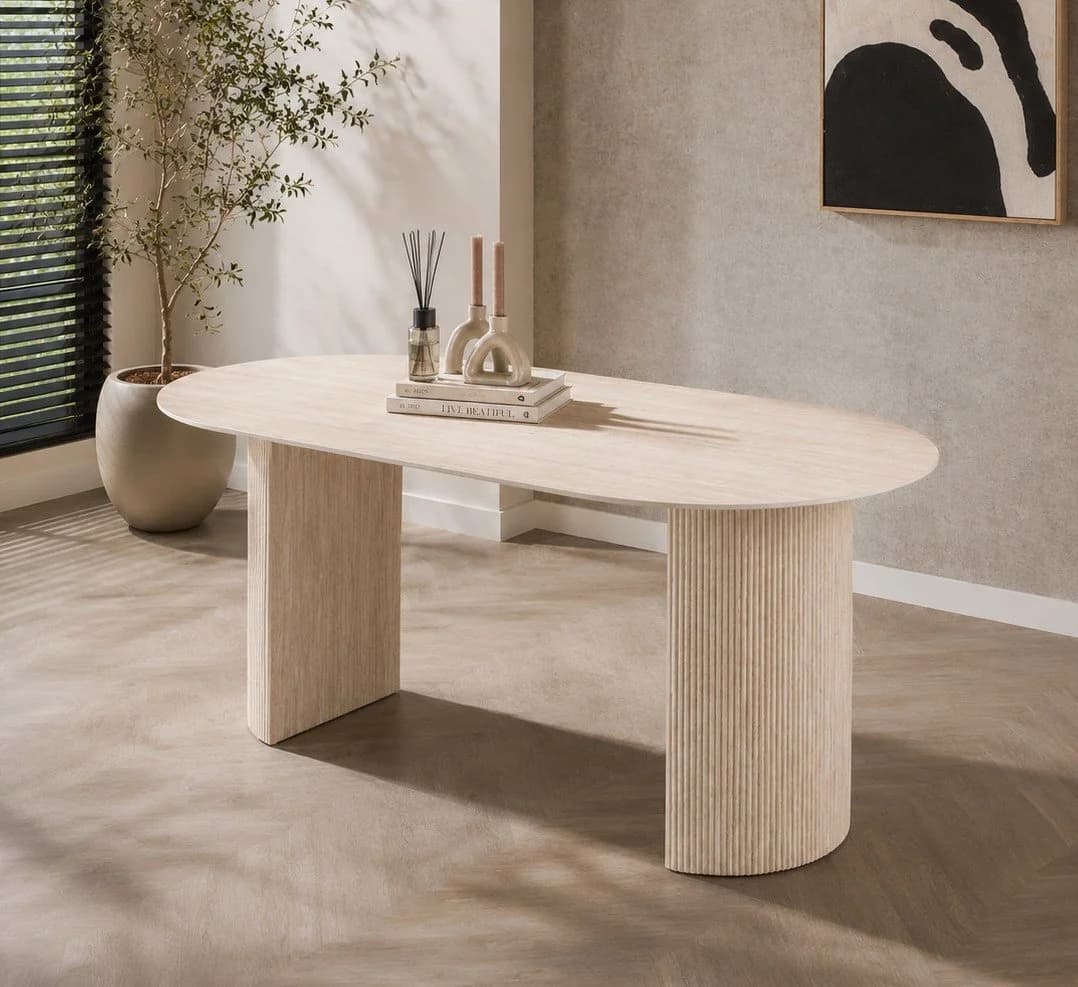 LEVEN Lifestyle Esstisch FLORENZO 180 cm oval - Bild 2