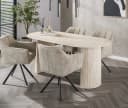 LEVEN Lifestyle Esstisch FLORENZO 180 cm oval Bild 3