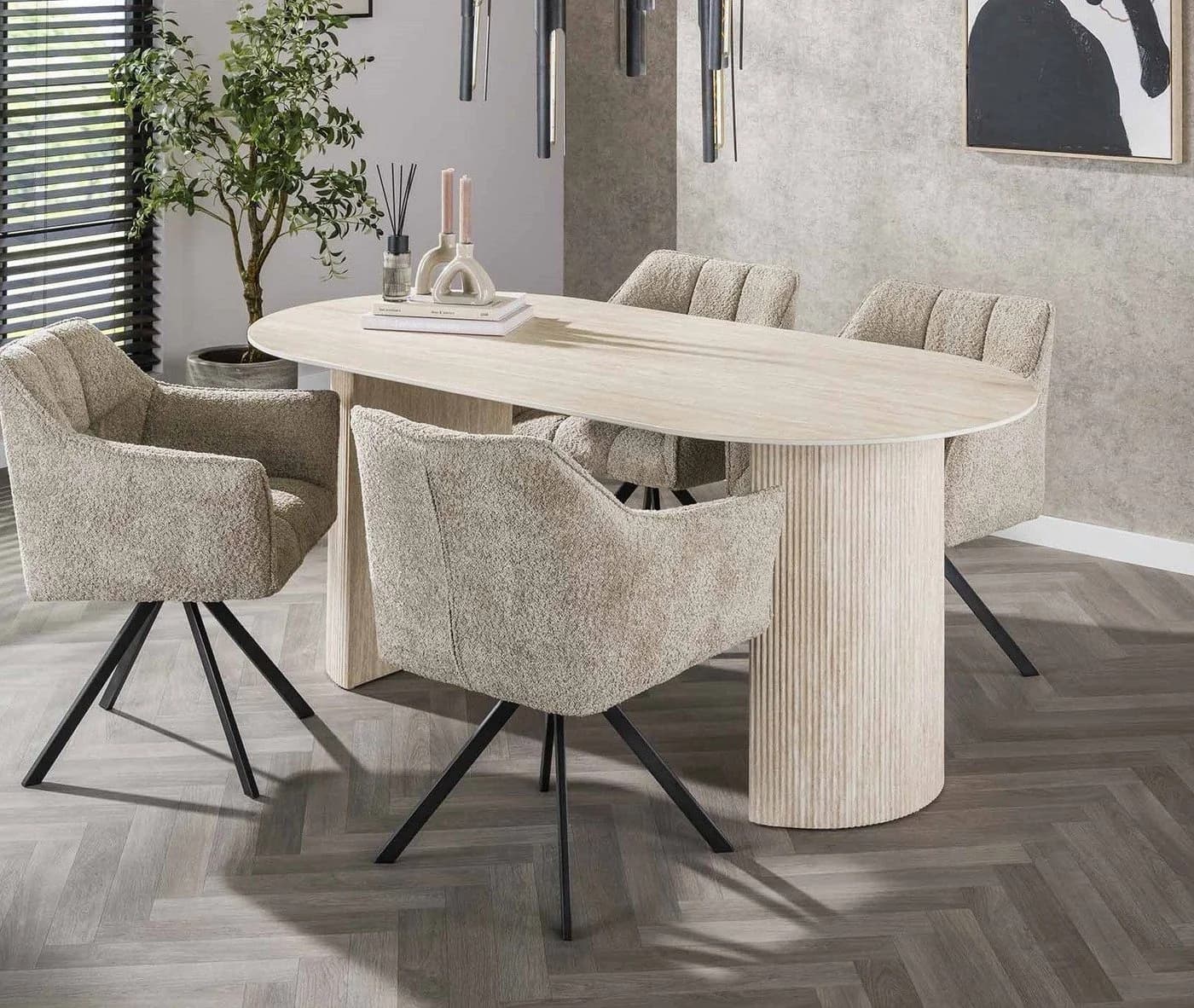 LEVEN Lifestyle Esstisch FLORENZO 180 cm oval - Bild 3