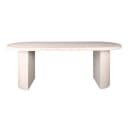 LEVEN Lifestyle Esstisch ASTONE oval Marmorverbundstoff Esszimmertisch 215 x 90 cm Bild 3
