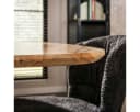 LEVEN Lifestyle Esstisch TRIANGEL Dreieckig Massivholz 135x135 cm Bild 3
