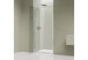 Bernstein Duschwand NT604 FLEX Nischendusche ESG Glas Nano Bild 1