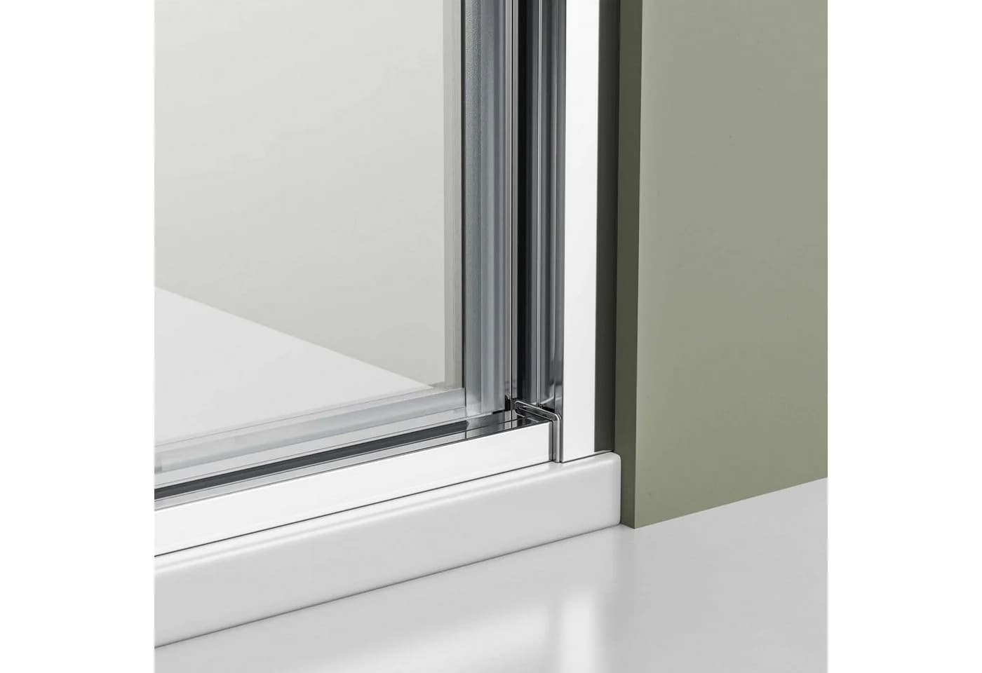 Bernstein Duschwand NT604 FLEX Nischendusche ESG Glas Nano - Bild 3