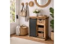 baario Kommode SELCE Industrial Massivholz Sideboard Schiebetür Bild 1