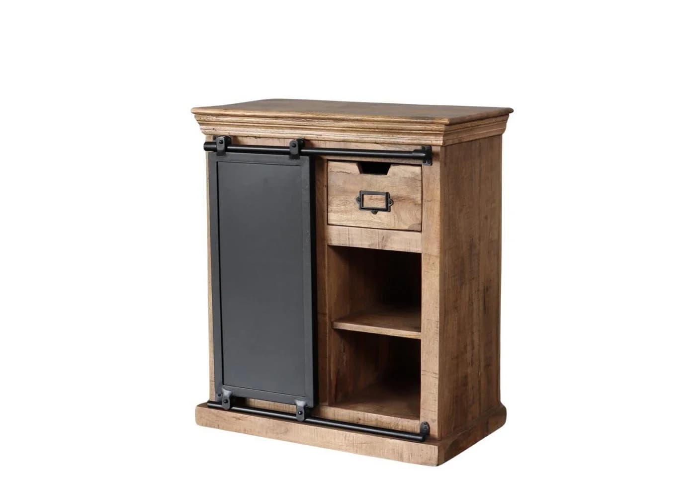 baario Kommode SELCE Industrial Massivholz Sideboard Schiebetür - Bild 2