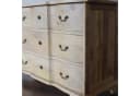 baario Kommode ARZANO braun massiv, Mangoholz Schubladenkommode Antik Design Bild 5