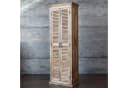 baario Schuhschrank MAREDA massiv Mangoholz antikbraun Shabby Bild 4