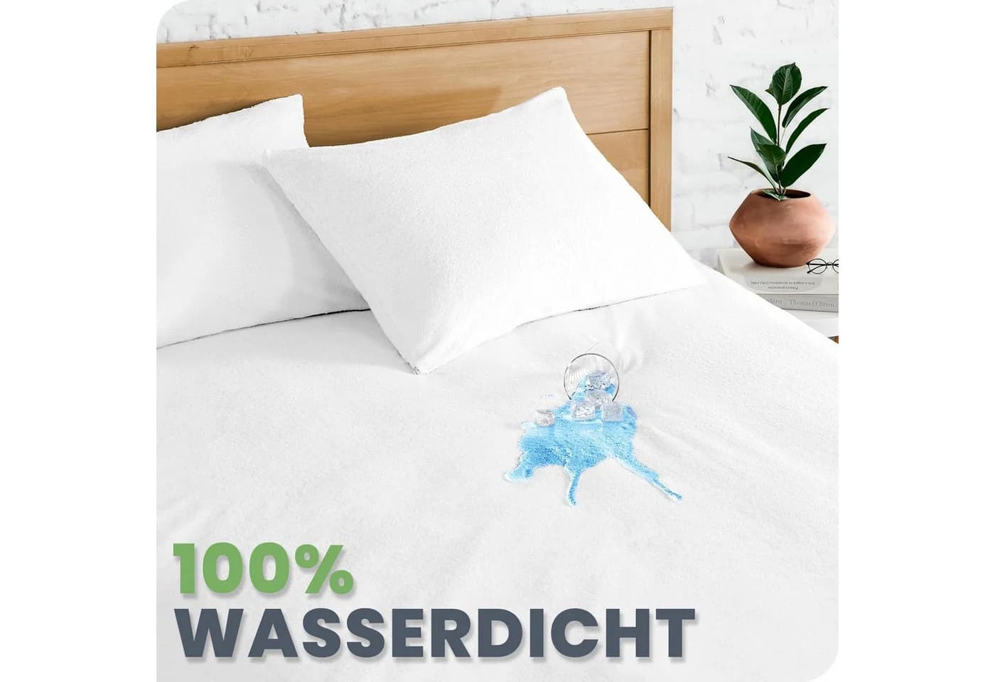 Livessa Matratzenschoner 100% Wasserdicht Milbenresistent