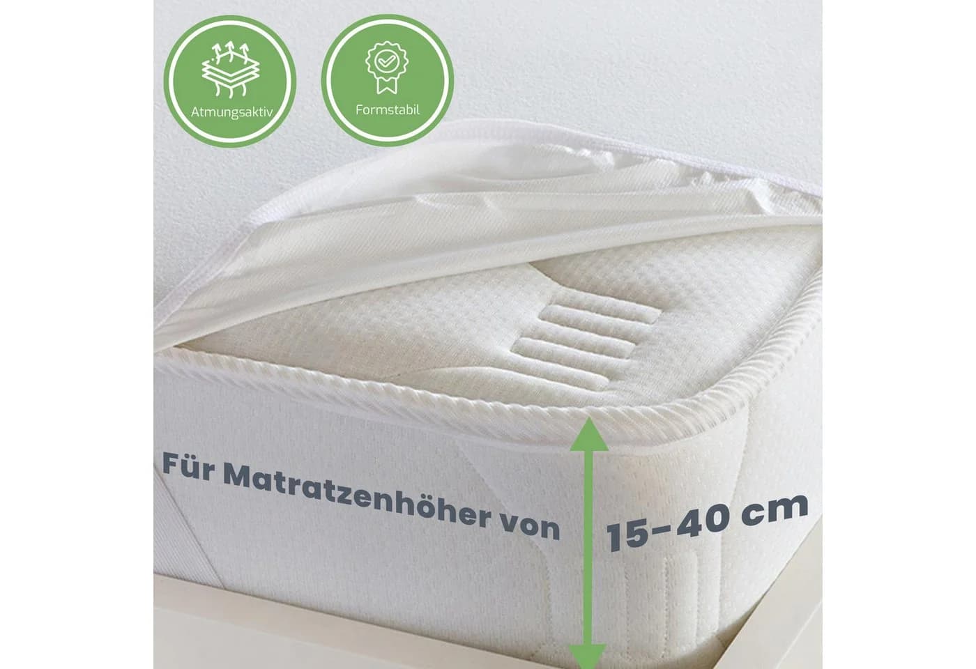 Livessa Matratzenschoner 100% Wasserdicht Milbenresistent - Bild 5