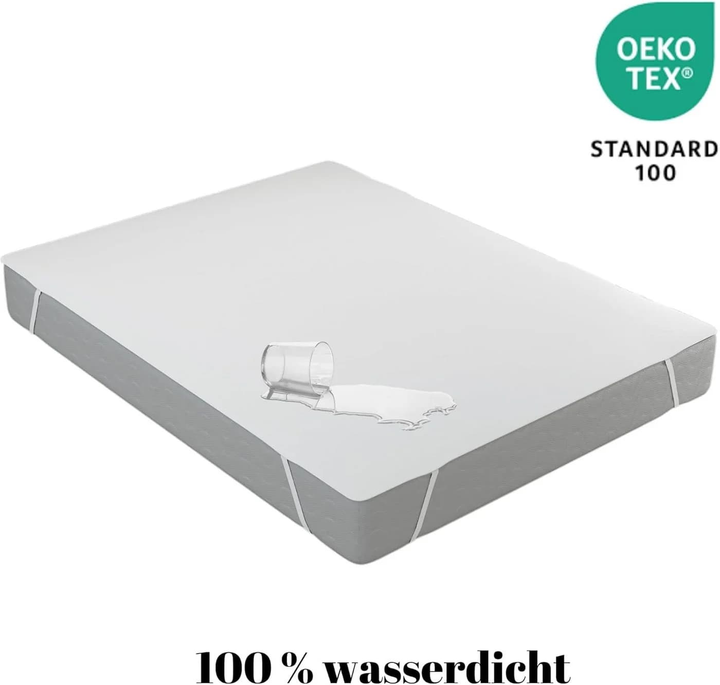 Limenda Matratzenschoner Molton Mikrofaser 100% Wasserdicht