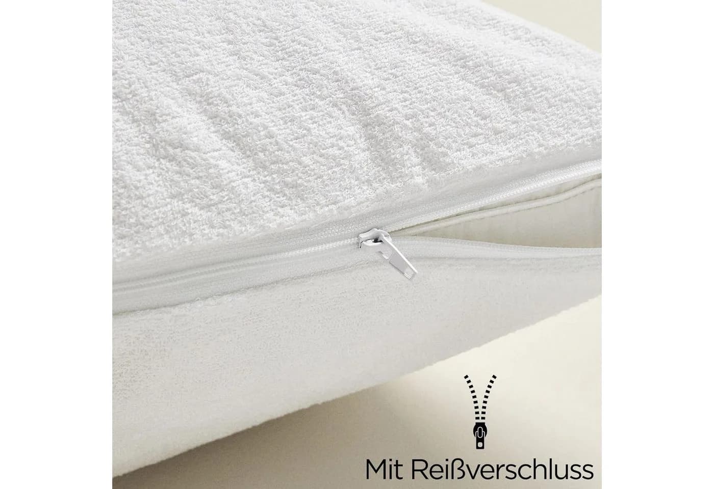livessa Kissenbezug Wasserdicht Reißverschluss 2 Stück - Bild 3