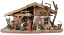 Krippenursel Weihnachtskrippe Gersdorf 11-tlg. Handbemalte Figuren Bild 2