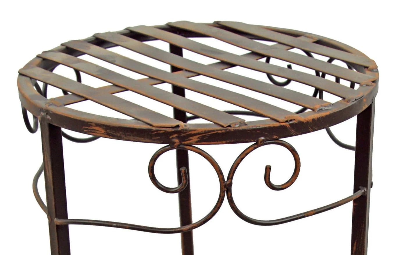 GerrysGardenAustria Beistelltisch 3er Set Braun Metall - Bild 4