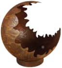 Lünemann Feuerschale Feuerkugel Rostoptik Metall Bild 5