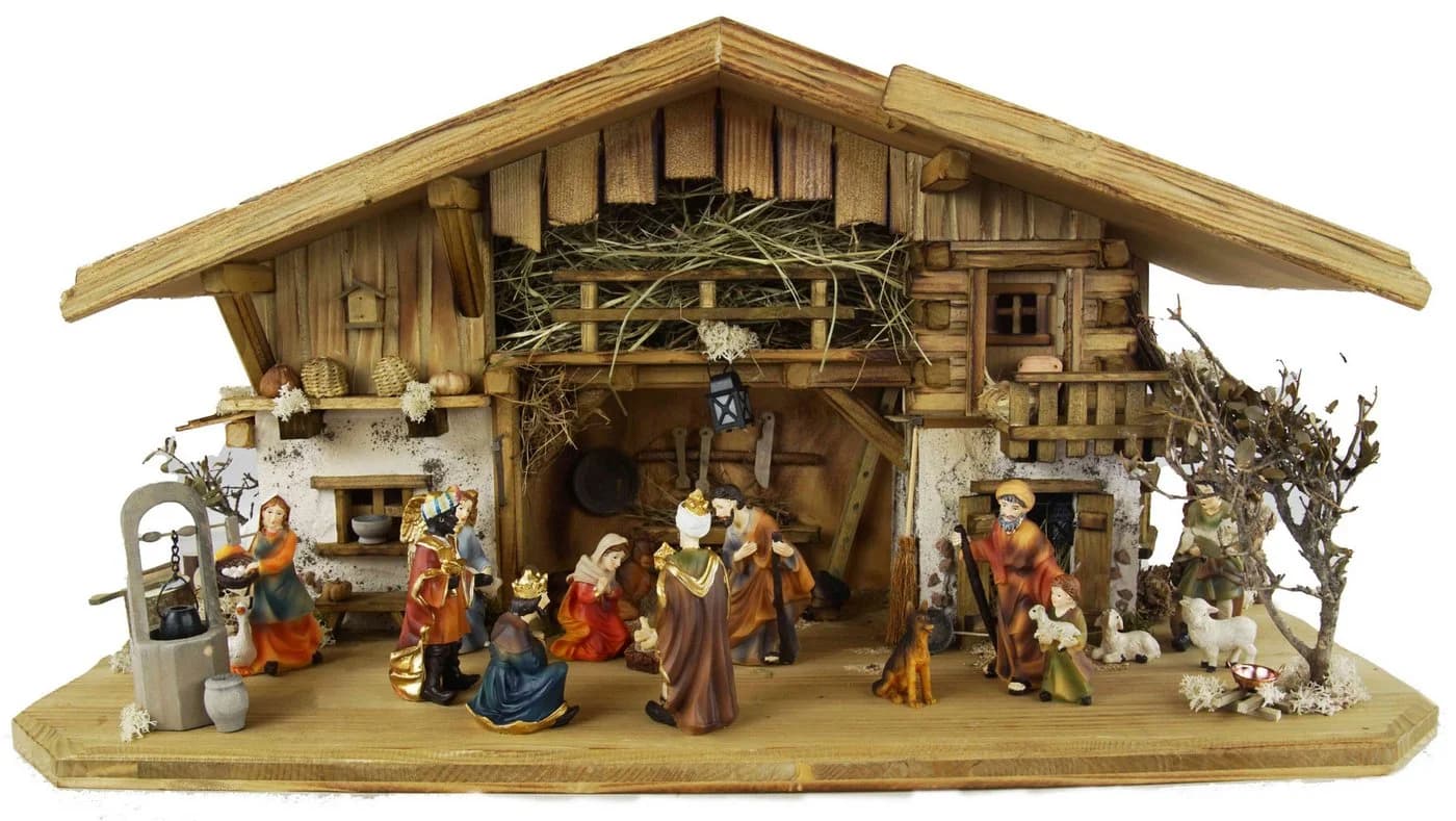 Krippenursel Weihnachtskrippe Aicha inkl. Figurensatz ETA 1 oder ETA2 - Bild 2