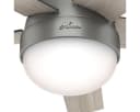 Hunter Deckenventilator Stile Silber mit Licht & Fernbedienung Bild 4