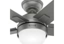 Hunter Zeal Deckenventilator Silber mit Licht & Fernbedienung Bild 1