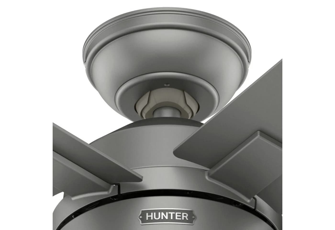 Hunter Zeal Deckenventilator Silber mit Licht & Fernbedienung - Bild 3