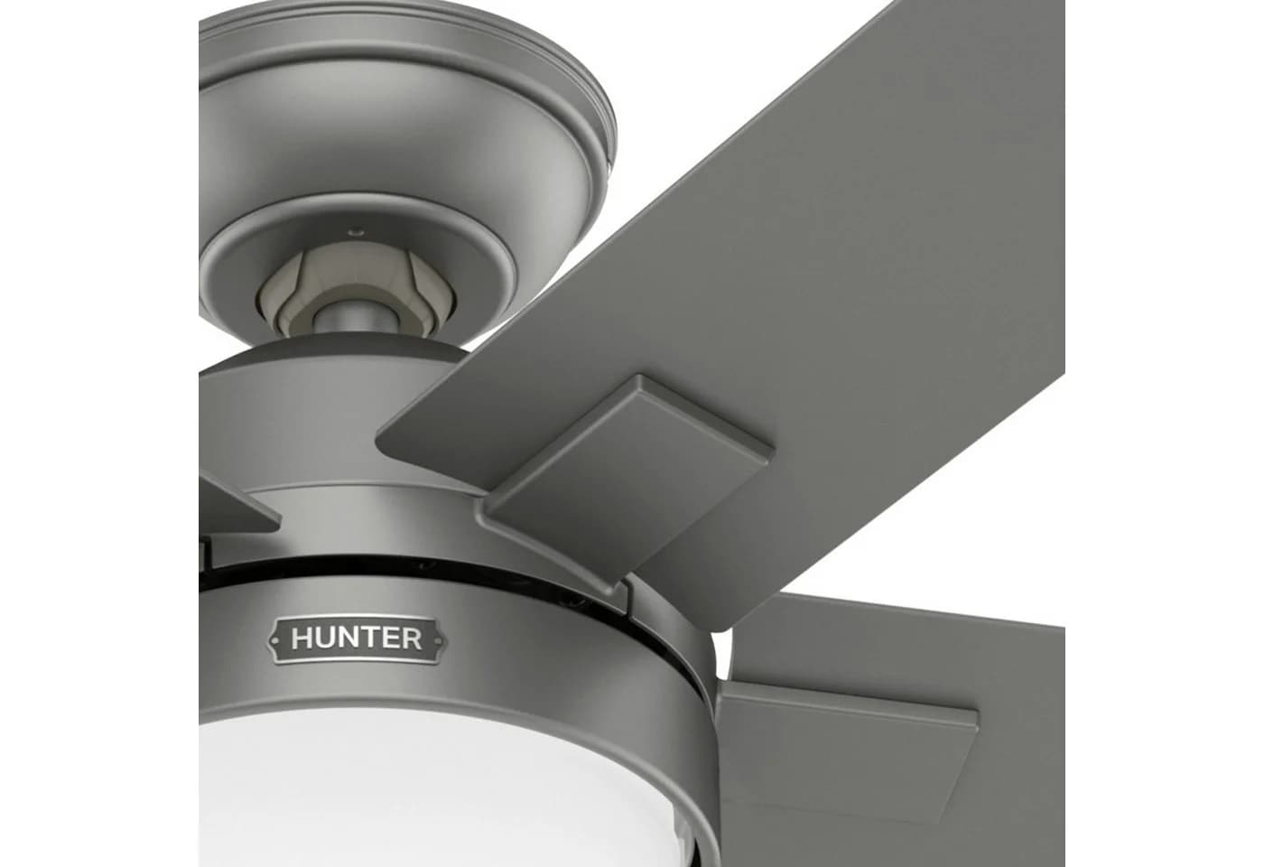 Hunter Zeal Deckenventilator Silber mit Licht & Fernbedienung - Bild 4