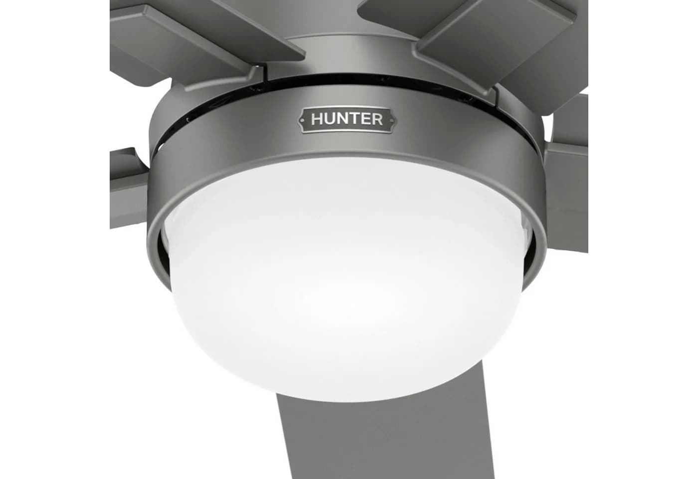 Hunter Zeal Deckenventilator Silber mit Licht & Fernbedienung - Bild 5