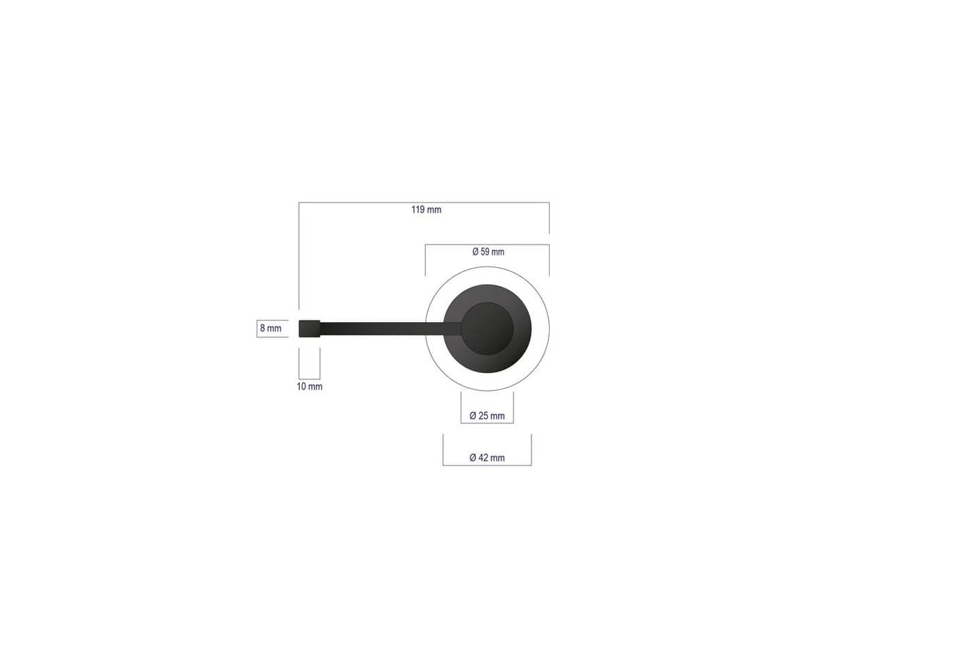 Bernstein Seifenspender D350 Chrom oder Schwarz Matt 350 ml - Bild 5