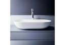 Bernstein Waschbecken O-541 Mineralguss Weiß Bild 1
