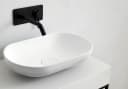 Bernstein Waschbecken O-541 Mineralguss Weiß Bild 5
