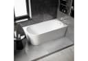 Bernstein Badewanne NORA CORNER Weiß glänzend Eckbadewanne rechts Bild 2