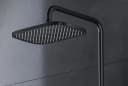 Bernstein Duschsystem BS371 Schwarz matt inkl. Duschkopf und Handbrause Bild 1