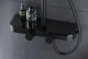 Bernstein Duschsystem BS371 Schwarz matt inkl. Duschkopf und Handbrause Bild 4