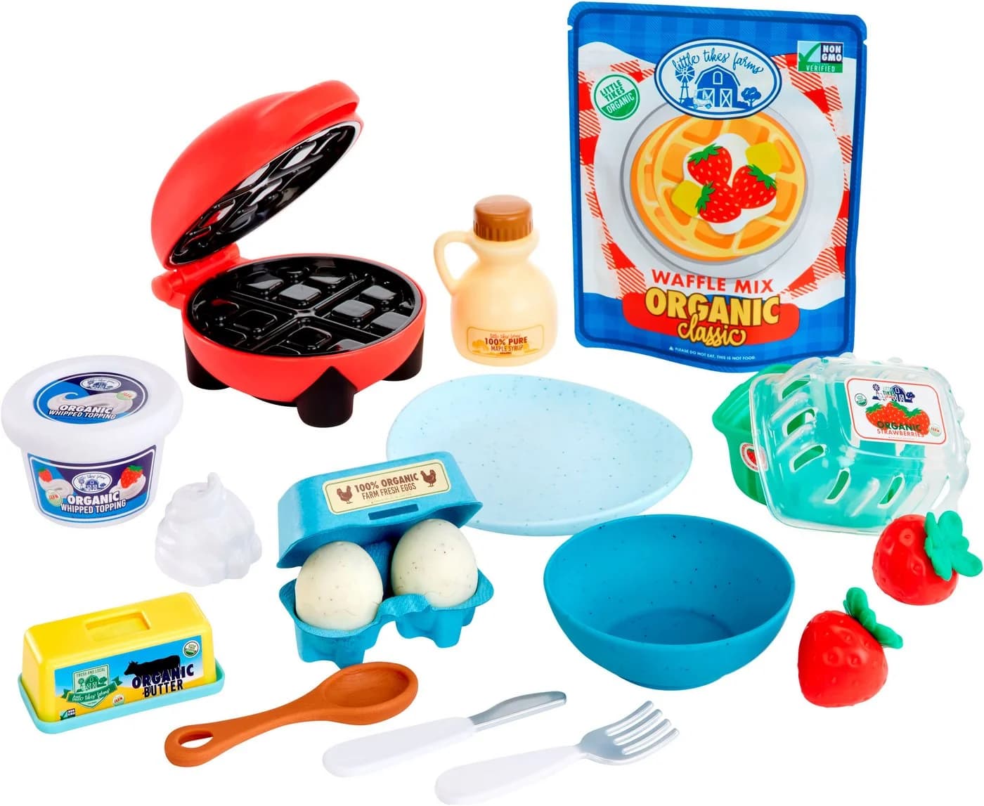 Little Tikes® Creative Chefs Waffles Kit 18-tlg. Bunt