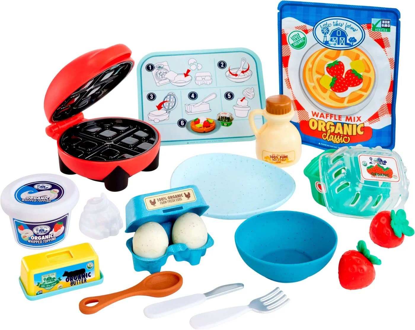 Little Tikes® Creative Chefs Waffles Kit 18-tlg. Bunt - Bild 2