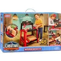 Little Tikes Spielwerkbank Creative Construction Bunt mit Zubehör