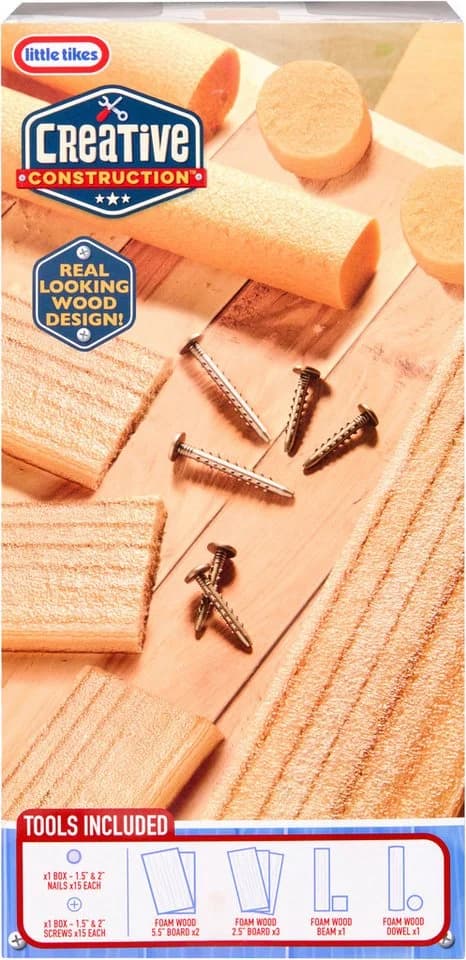 Little Tikes® Kinder-Werkzeug-Set Creative Construction Holz - Bild 3