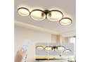 ZMH LED Deckenleuchte Modern Ringoptik mit Fernbedienung Bild 2